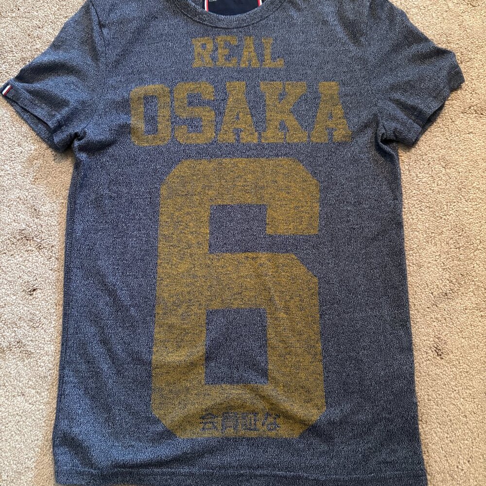 Superdry Real Osaka #6 Women's Size Small Short Sleeve Pullover T-Shirt